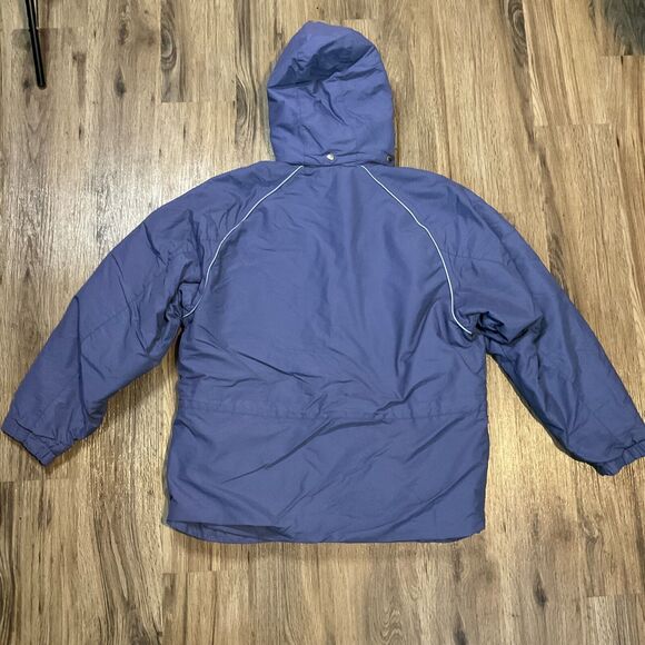 Pacific‎ Trail London Fog Fleece Lined Jacket Hooded Parka Coat Blue Size Large - Picture 9 of 13